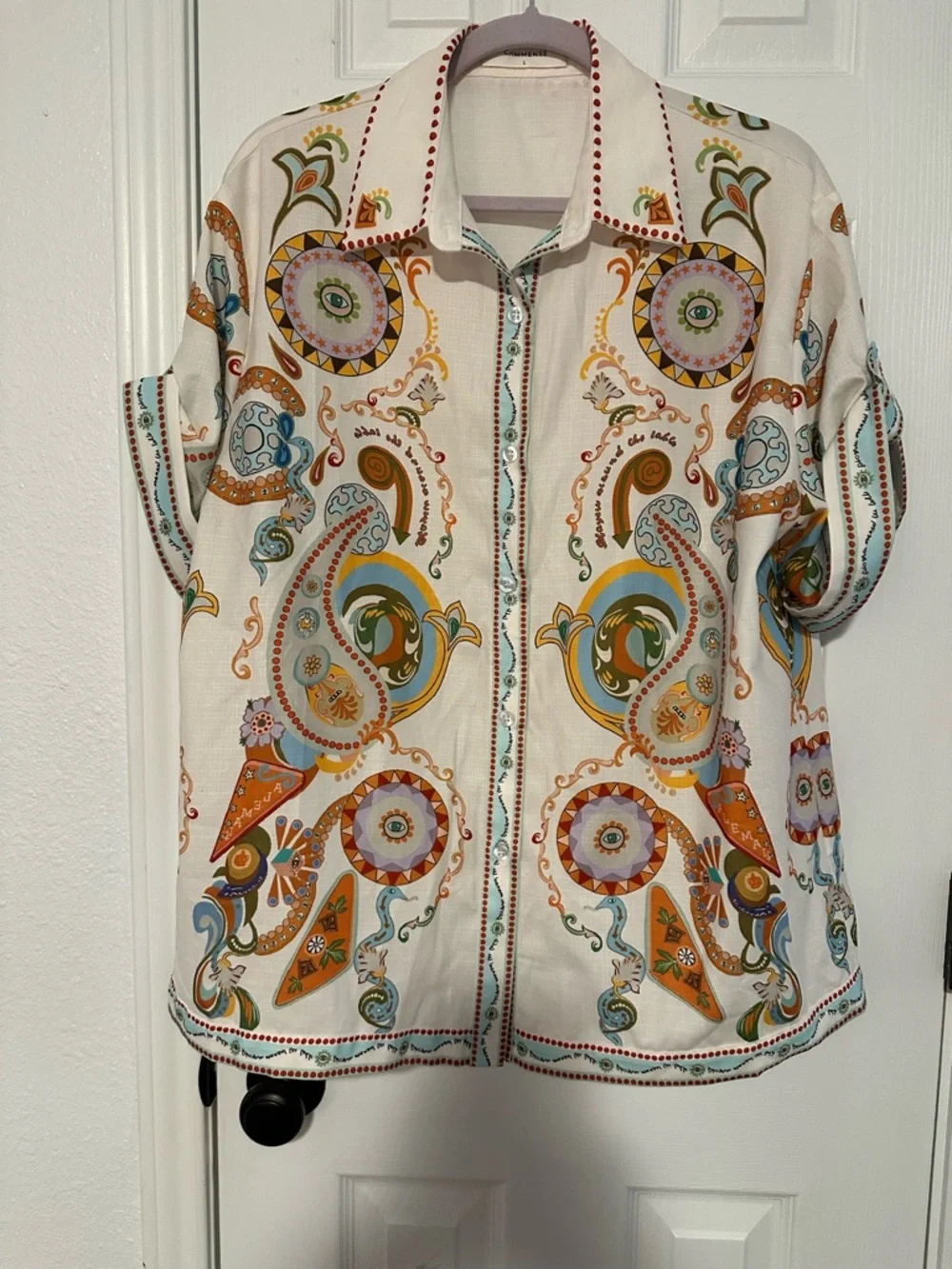 Polo Print Half Sleeve Shorts Set - Picture 8 of 8